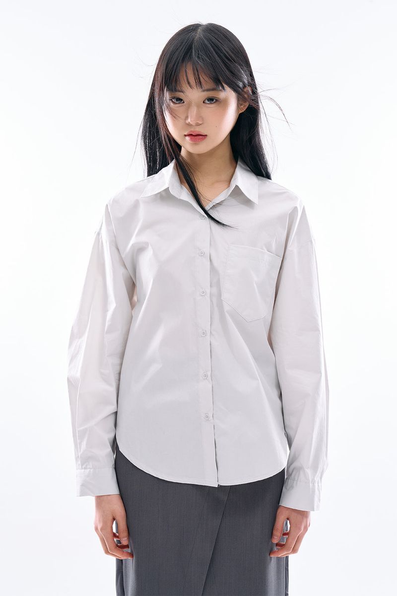 Raucohouse（ラウコハウス）の「Solone basic cotton shirt（Tops）」