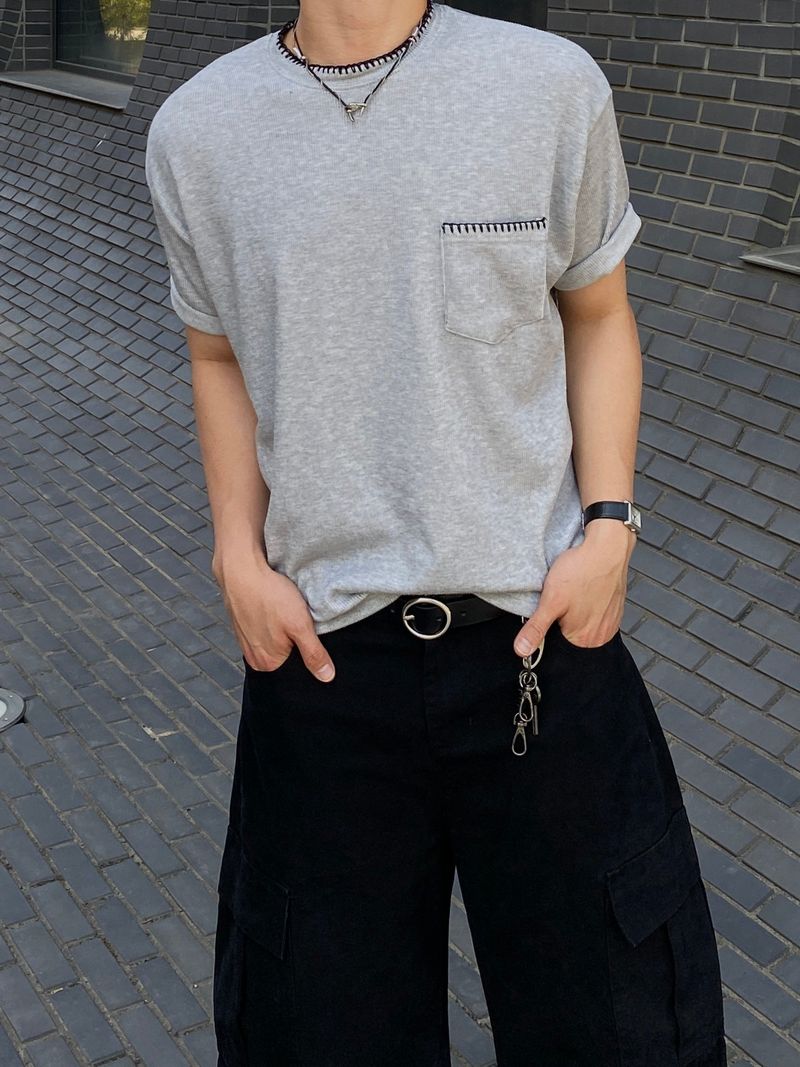 Layered Wallet Key Ring (BLACK)