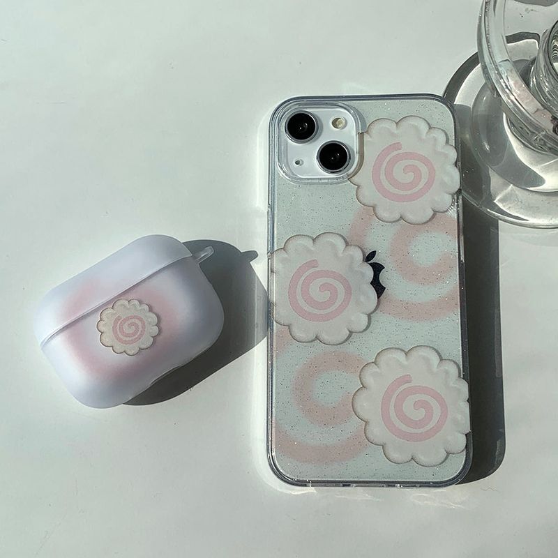 Pink - Narutomaki Glitter Phone Case
