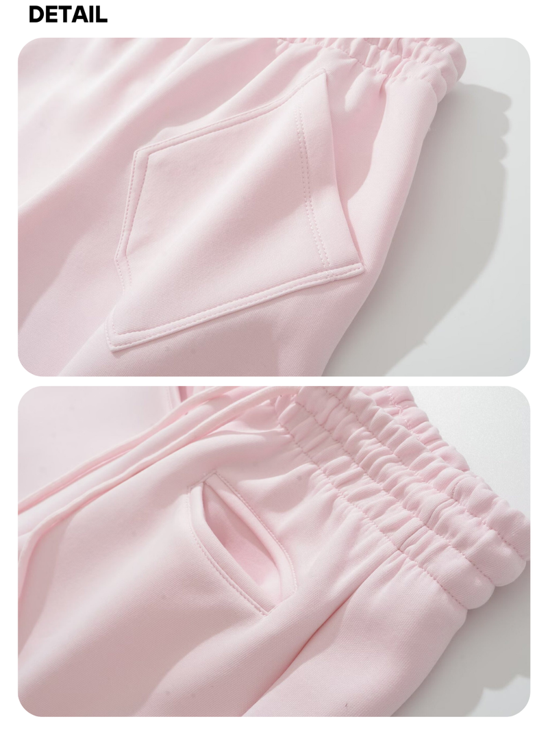 Sprinkle Curved Casual Sweat Pants