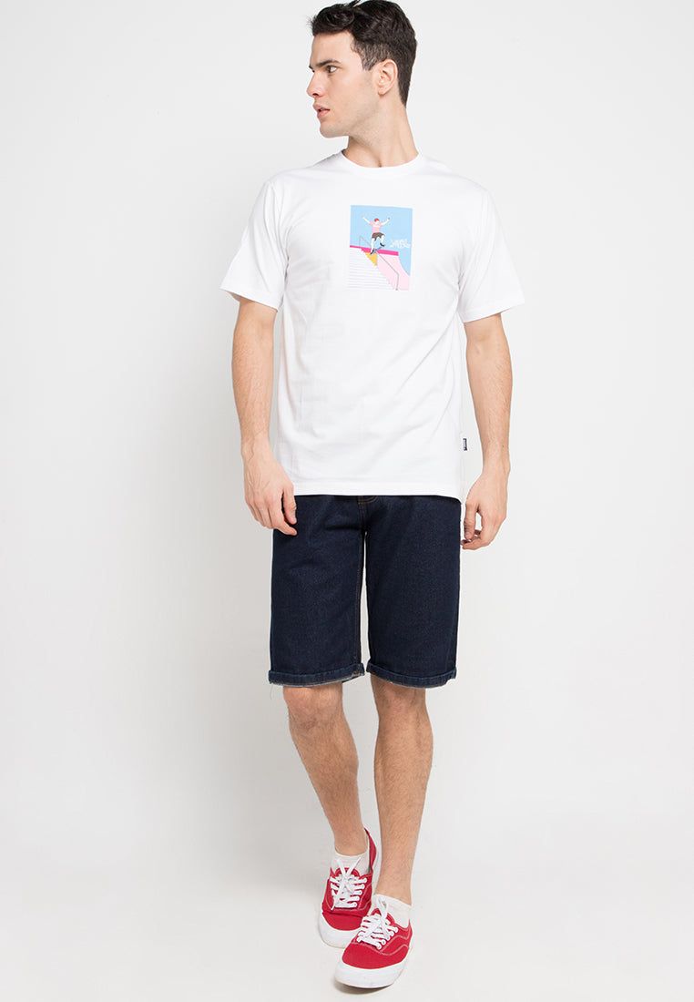 GRIND WHT T-SHIRT