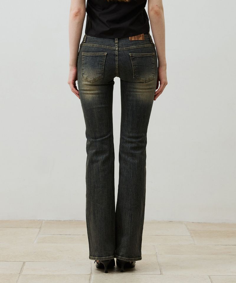 CIEL BOOTCUT DENIM PANTS / BLUE