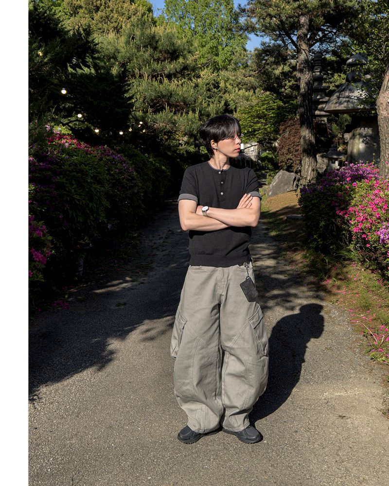 Raun Curved Cargo Wide Pants