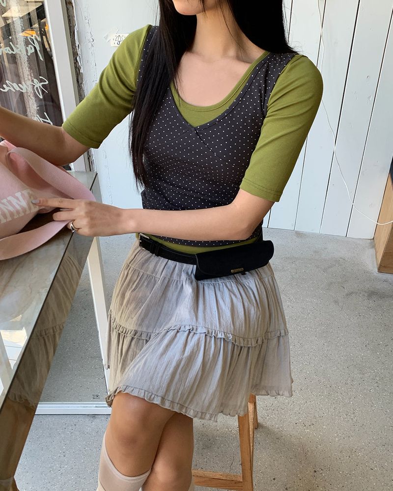 [ORIGINAL] Lavin Frill Skirt