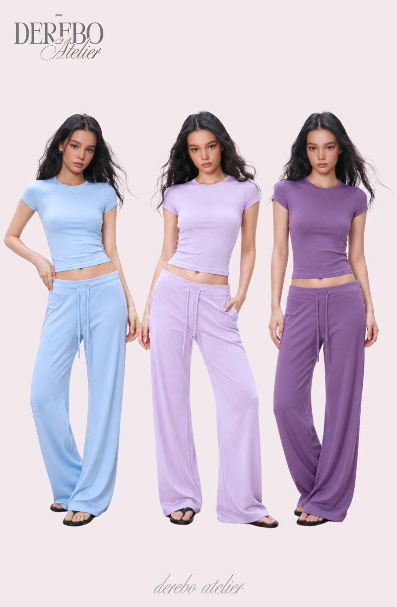 Sunday round training set (TOP+PANTS SET)