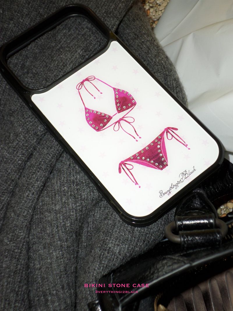 bikini stone case [pink]