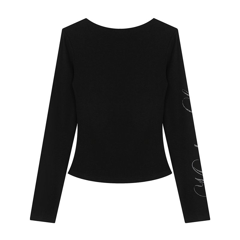 Sorine Cutout Print Top