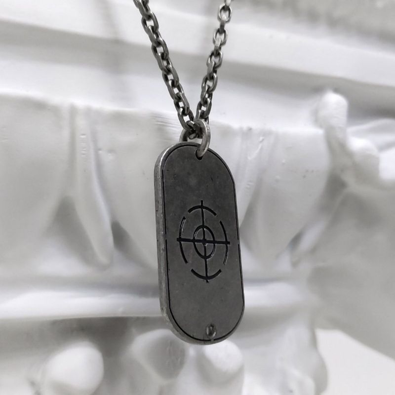 [BLESSEDBULLET]DOGTAG II CHAIN NECKLACE_MINI