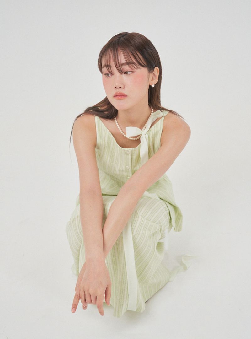 Cozy cotton skirt (green)