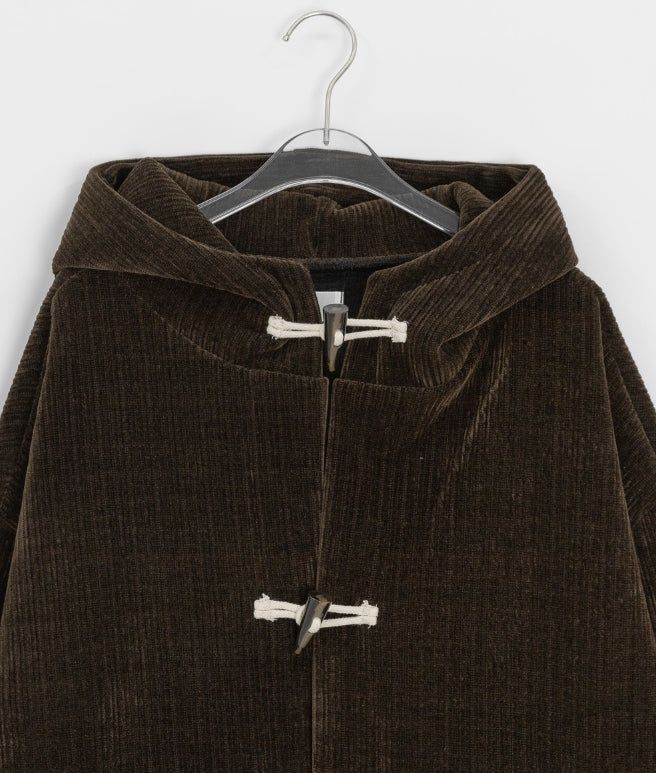 Beamcats Duffle Corduroy Brushed Hood Jacket
