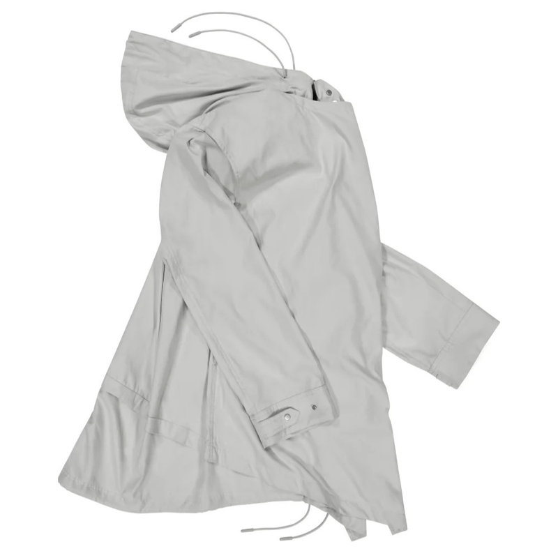 Draped Field Parka / Grey