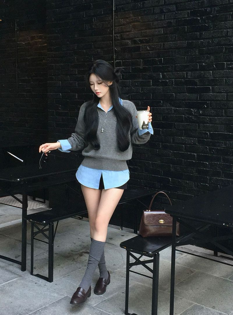 [BELLIDE MADE] Week, Standard Daily Shirt Blouse