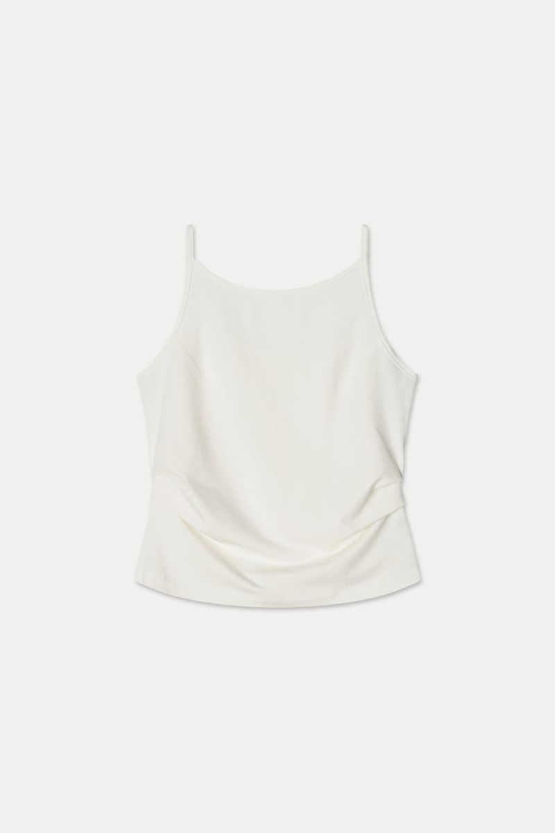 Cowl Sleeveless_Ivory