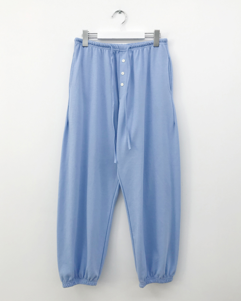 Lazy Button Jogger Pants (8color)