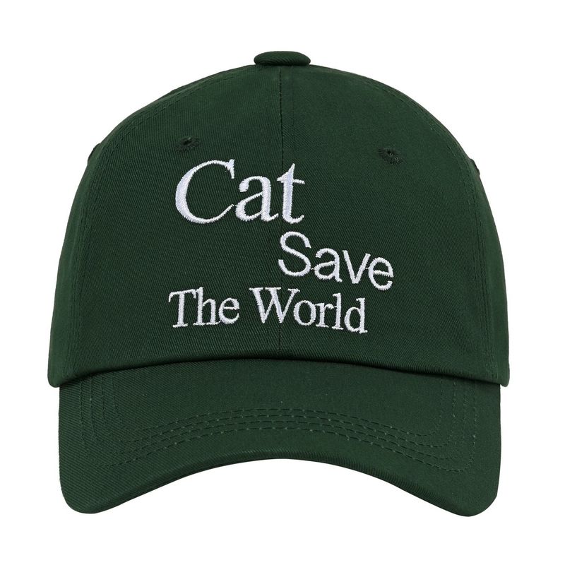 Cat Save The World（キャット セーブ ザ ワールド）の「Cat Save The World ballcap (Green)（Hats）」