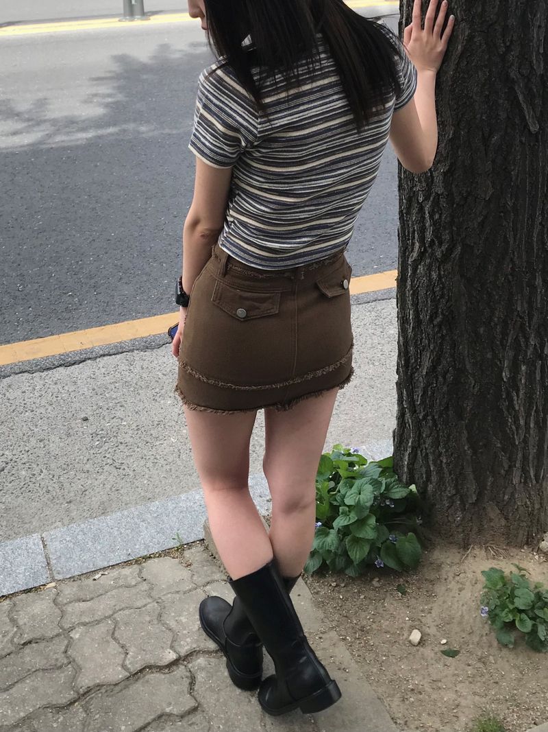 Brownie mini skirt