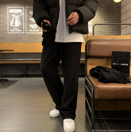 Wybird Winter Span Brushed Banding Wide Pants