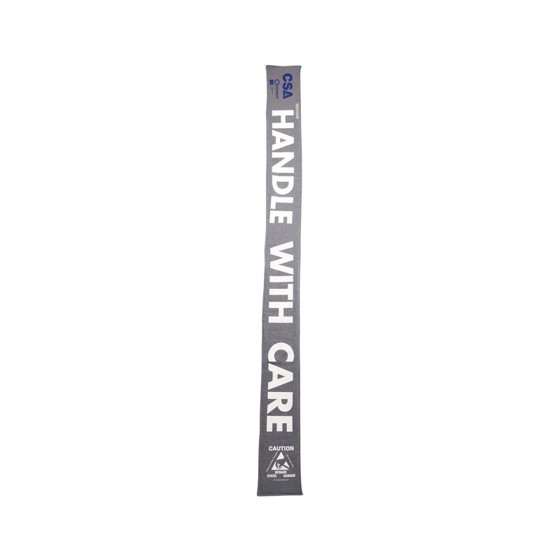 C.O.M.E（シーオーエムイー）の「プリンテッドフリースバックジャージースカーフ[UNISEX] Printed Fleece-Back Jersey Scarf (ASH)（ファッション小物）」