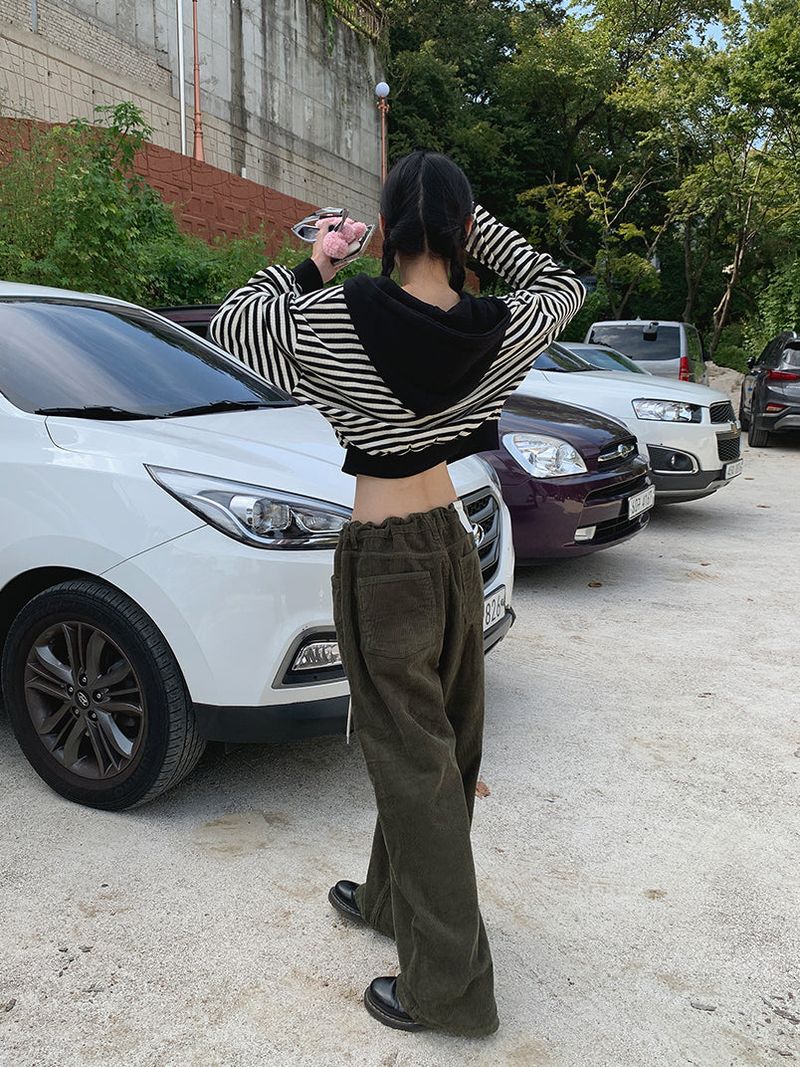 STOPPER WIDE CORDUROY PANTS (3COLOR)