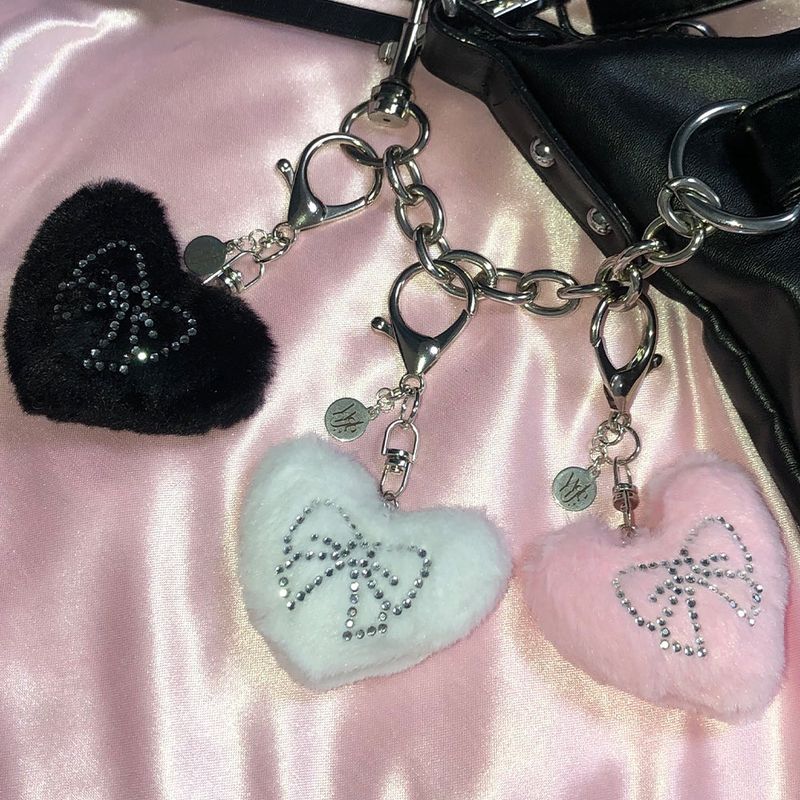 WATERJEAN（ウォータージン）の「[MADE] twinkle twinkle heart ribbon key holders（Toys/Key Holders）」