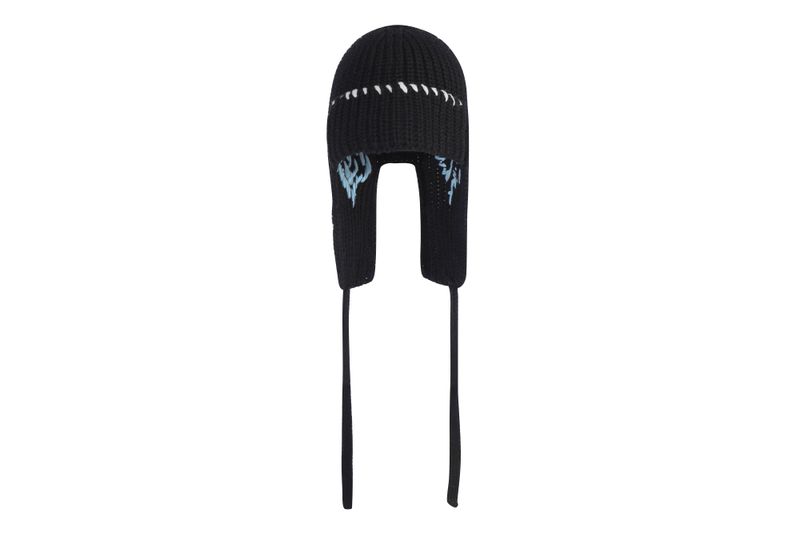 HAND STITCH KNIT TROOPER HAT