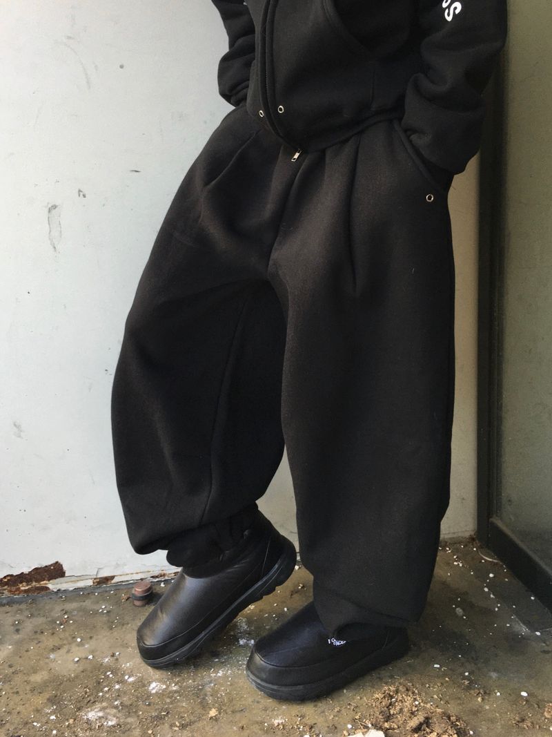 [SET] Lolly Divine Eyelet Curved Sweatpants 2C