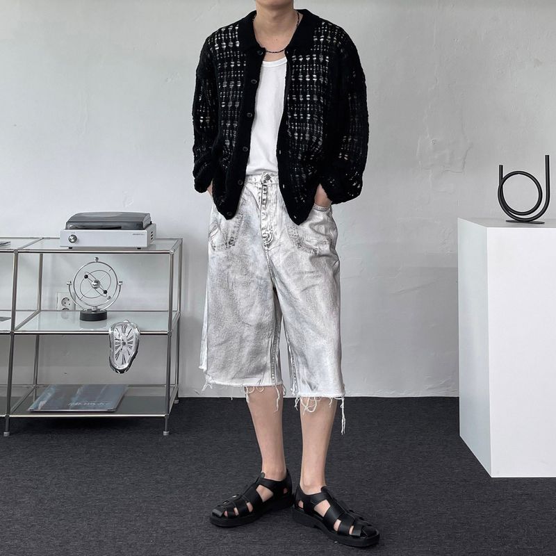 SK Dirty Bermuda Pants (M ~ L)