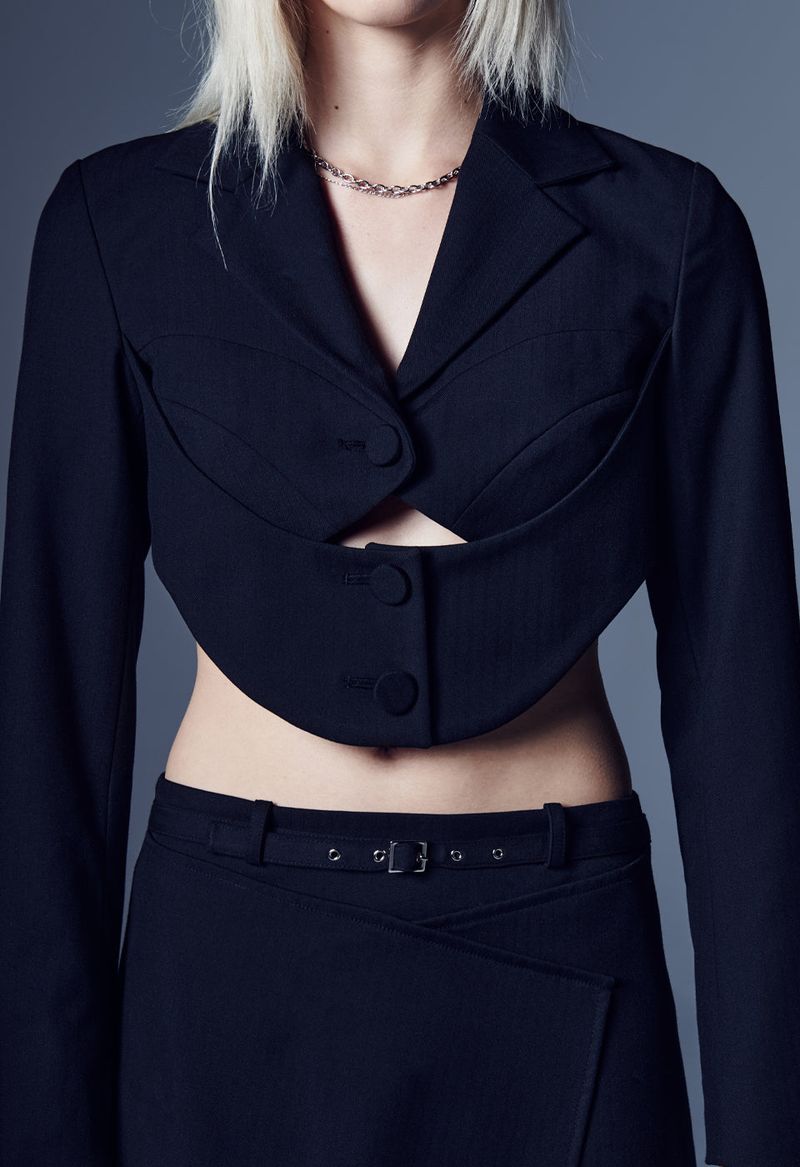 CRESCENT CROP JACKET
