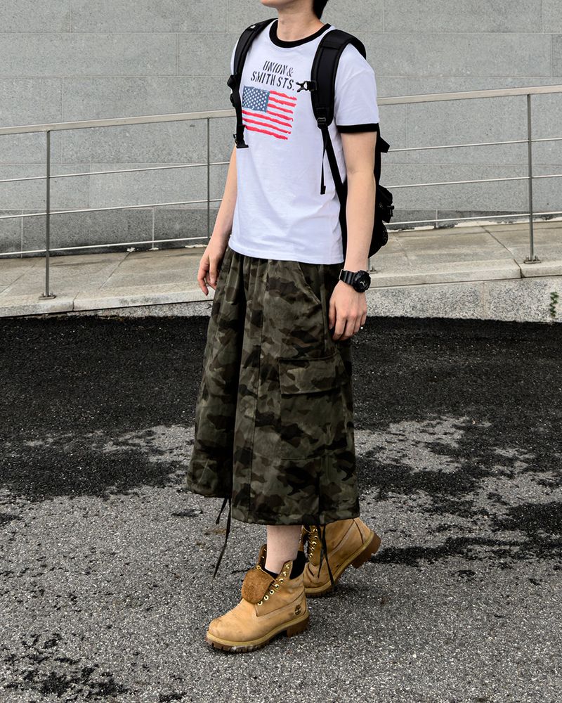 Jeb Military Camo Bermuda Pants