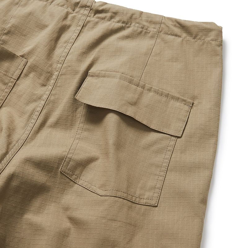 Easy ripstop parachute pants / Beige