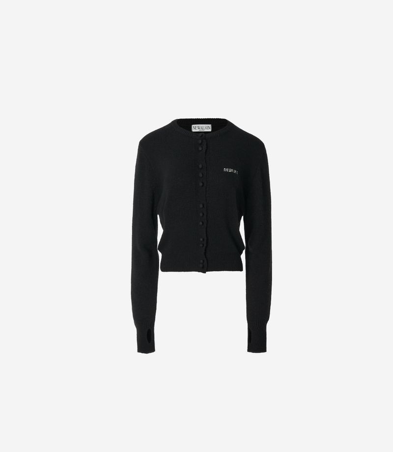 NEWALRIN Basic Cashmere Knit Cardigan