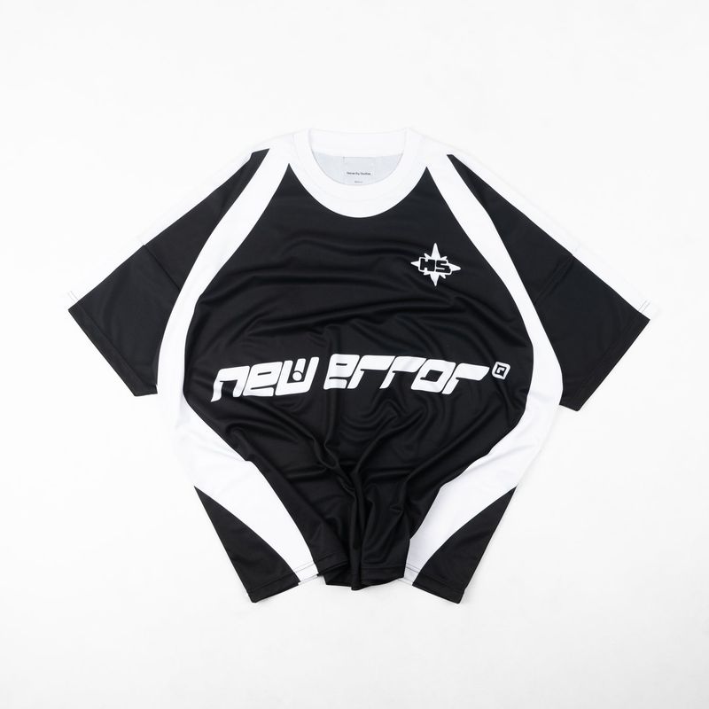 HIERARCHY STUDIOS New Error - Black New Error Wide Oversized Jersey