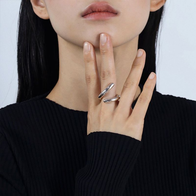 studio HAE(スタジオヘ)の「【MADE】 Open coil ring glossy(Accessories)」