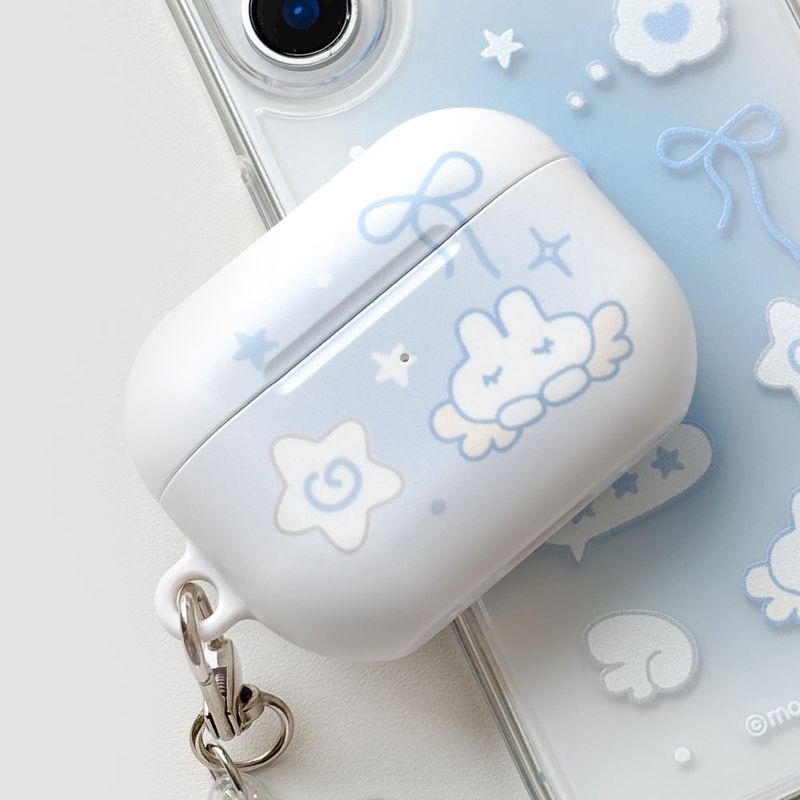Monani Studio（モナニースタジオ）の「[AirPods] Dreaming rabbit hard case (only case)（Smartphone Accessories）」