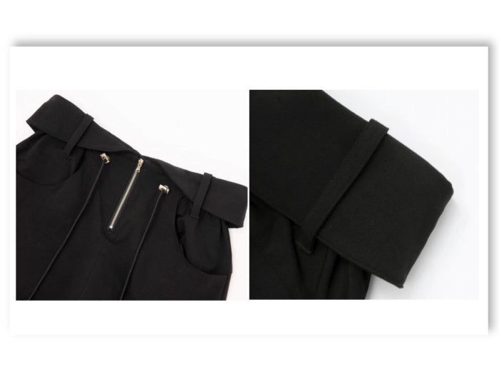 Free String Cargo Pants_Khaki