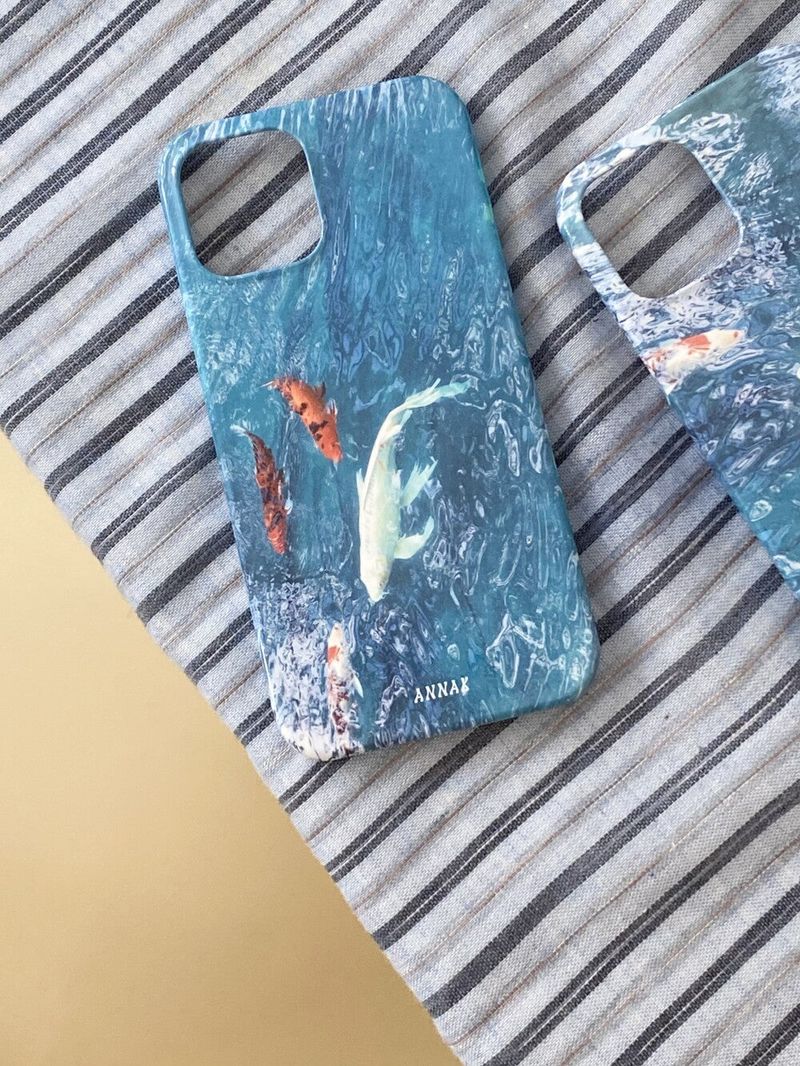 [blue hour type B koi goldfish hard case]