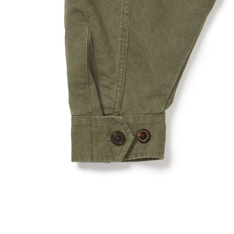 Quiet Trucker Jacket / Olive