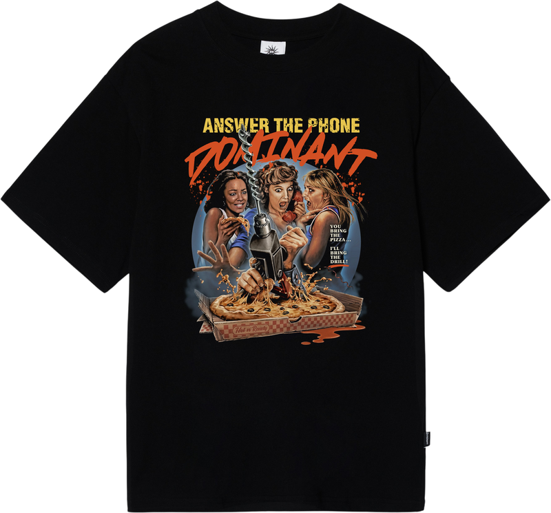 ドミナントピザオーバーフィットTシャツ