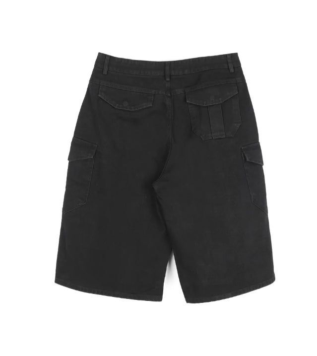 Ferid Stone Washed Cargo Bermuda Pants
