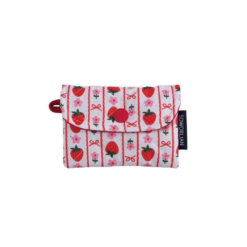 Soworlian（ソウォリアン）の「Simple Card wallet _Ribbon Strawberry（Smartphone Accessories）」