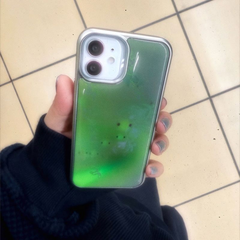 hasroom（hasroom）の「[silver epoxy] misty green（Smartphone Accessories）」