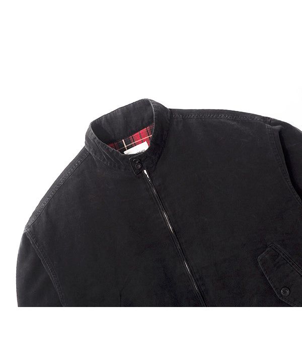 MF Washed Oxford Harrington Jacket (Black)