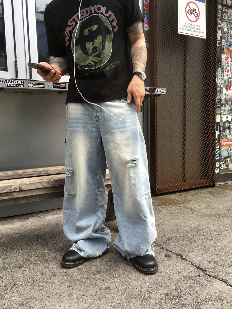 HOLY IN CODE(ホーリーインコード)の「No.1814 F brush light denim PT(Pants)」