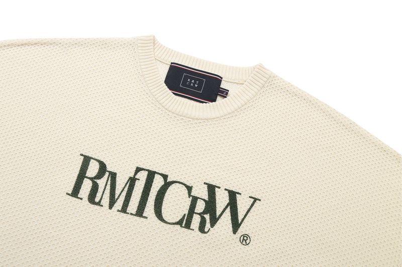 PUNCHING KNIT LONG SLEEVE_OATMEAL