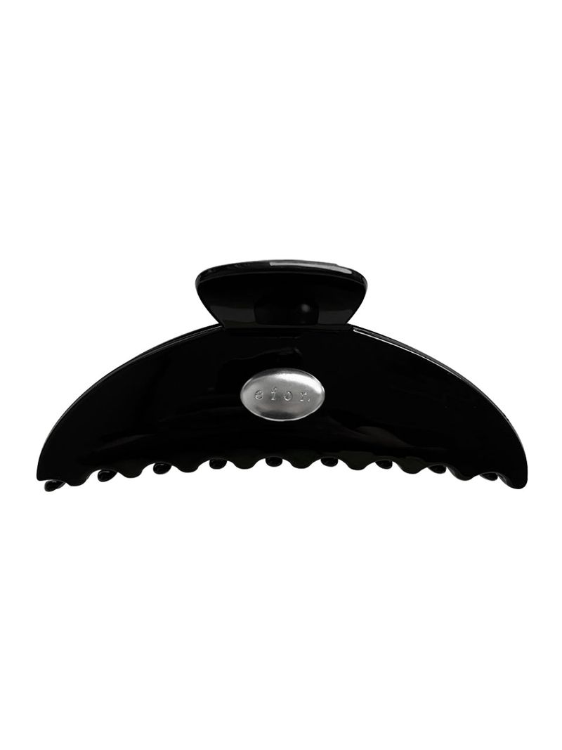Logo Button Hair Clip L