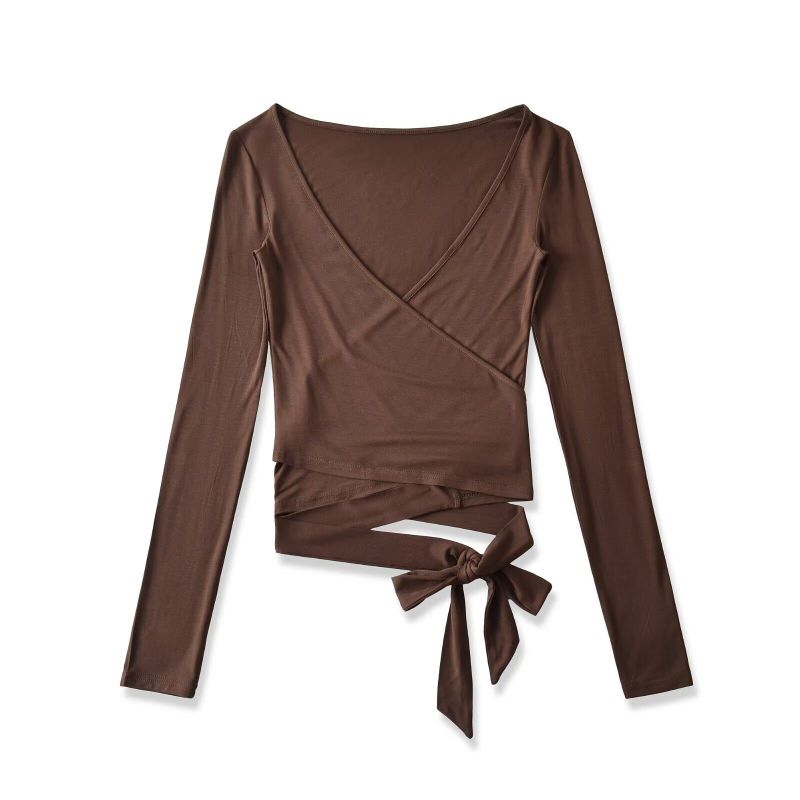 Lavi V Neck Wrap Top