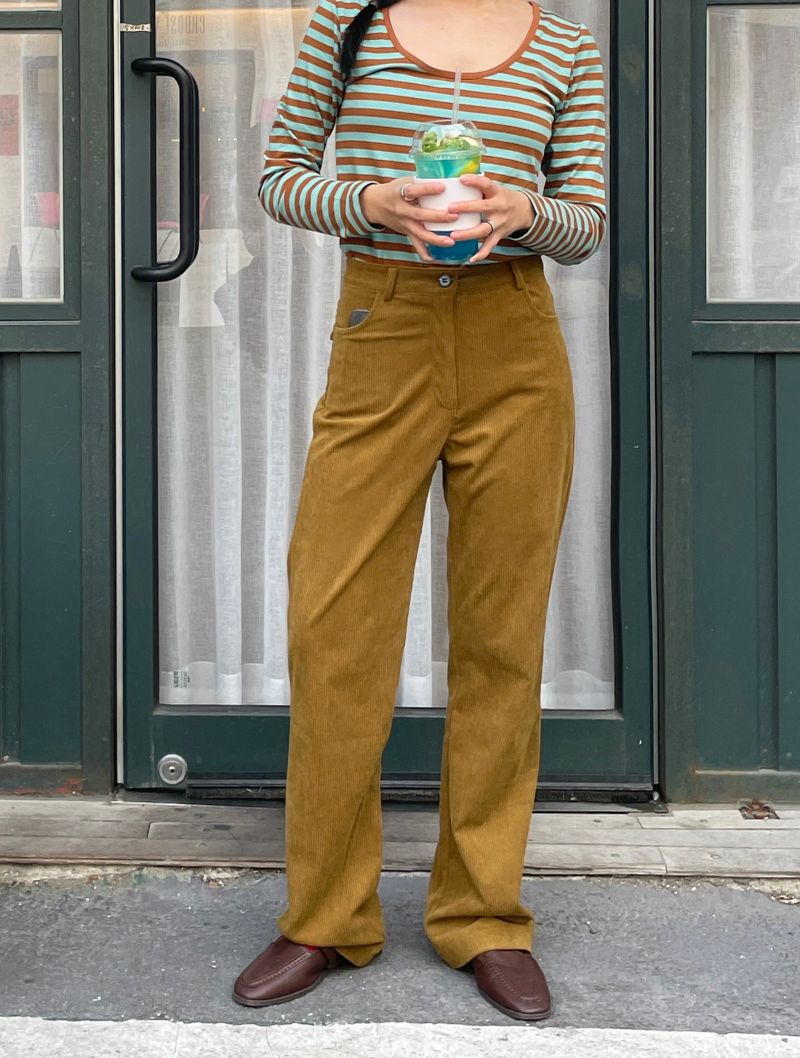 Teddy corduroy pants