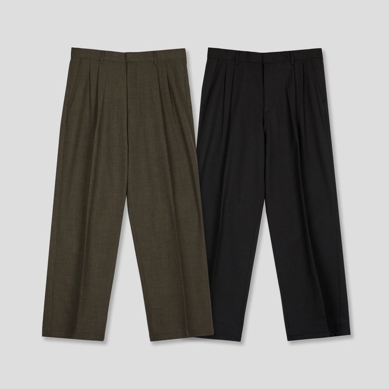 Standard Two-Pocket Slacks 2COLOR