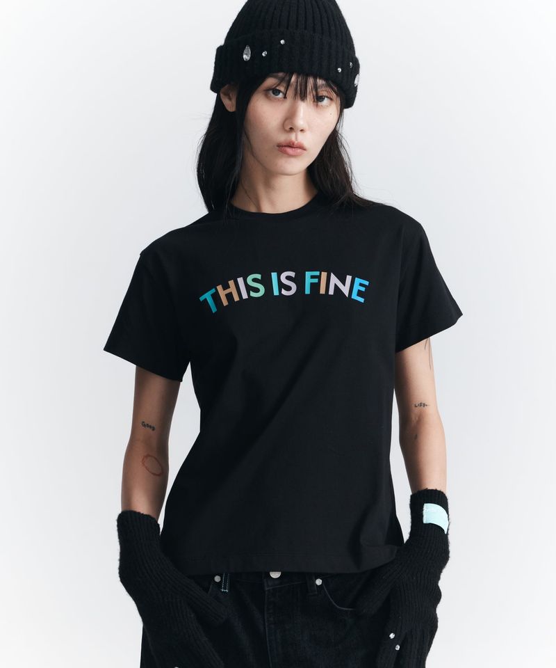 Multi Color Logo Tee