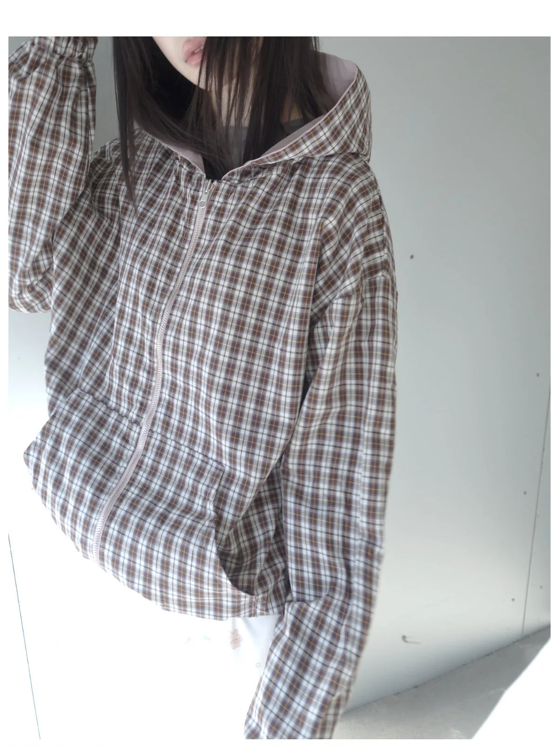 crinkle reversible jacket